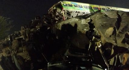 Sube a 238 la cifra de muertos por el choque de trenes en India; suman 900 los heridos