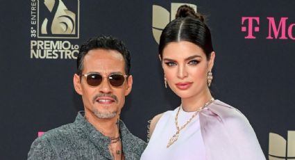 Marc Anthony y la modelo Nadia Ferreira mantienen en secreto el sexo de su primer bebé juntos