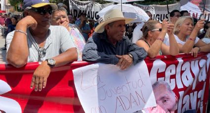Familia del director del Instituto para Devolver al Pueblo lo Robado impulsa mitin de Adán Augusto en Guanajuato