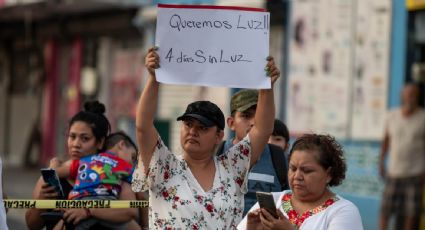 Protestan en Nuevo León por los apagones provocados por la ola de calor