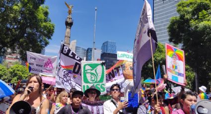 Comienza la Marcha del Orgullo LGBTIQ+ con protestas contra el desabasto de medicamentos y los transfeminicidios