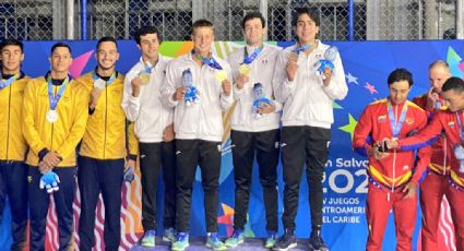 Selección de Natación cierra gran jornada para México con oro y récord Centroamericano en relevos estilo libre 4x200