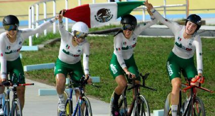 Las ciclistas mexicanas ‘piden pista’ y ganan medalla de oro en los Juegos Centroamericanos