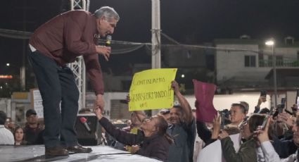 Con acarreados que reciben programas sociales de AMLO, arman mitin para Adán Augusto en Ensenada