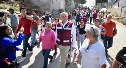 "Vas a traicionar a los pobres", gritan a Adán Augusto en Tijuana