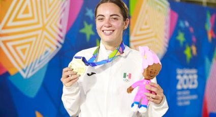Victoria Velazco rescata la medalla de oro para México en el ciclismo de pista de los Juegos Centroamericanos