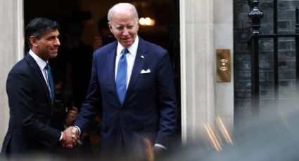 Biden y Sunak abordan el progreso de la contraofensiva en Ucrania durante una reunión en Londres