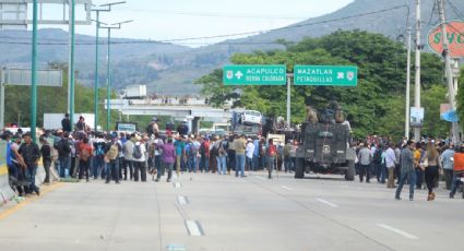 Pobladores de Guerrero liberan la Autopista del Sol luego de dos horas de bloqueo
