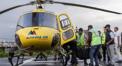 Consulado en Nepal se alista para incinerar o repatriar los cuerpos de los mexicanos que murieron al estrellarse su helicóptero