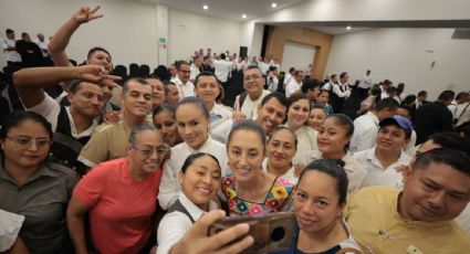 El Partido Verde acoge a Claudia Sheinbaum en su visita a Quintana Roo