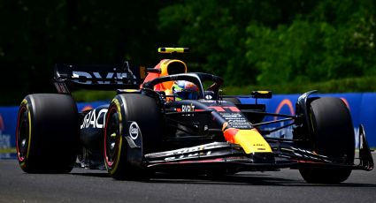 Checo Pérez se recupera y termina tercero en la última práctica libre del Gran Premio de Hungría