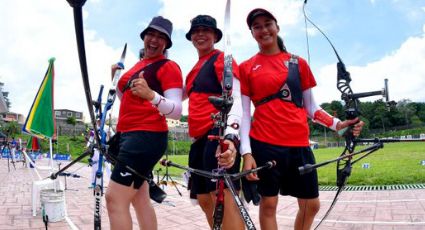 ¡Arqueras de oro! Ale Valencia, Aída Román y Ángela Ruiz arrasan y ganan oro en Tiro con Arco de los Juegos Centroamericanos