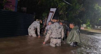 Activan Plan GN-A en Veracruz tras afectaciones a casi 600 viviendas por las inundaciones