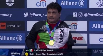 Los atletas paralímpicos Arnulfo Castorena y Christopher Tronco logran oro y plata para México en Mundial de para natación