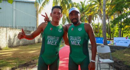 México brilla en el triatlón de los Juegos Centroamericanos con un oro, dos platas y un bronce