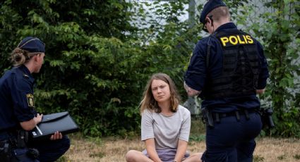 Suiza acusa a Greta Thunberg de desobediencia por participar en protesta en una terminal petrolera