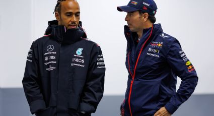 Lewis Hamilton 'amenaza' a Checo Pérez y Red Bull: "Puedo arrebatarles el segundo puesto en el campeonato de pilotos"