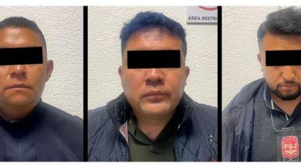 Capturan en el Edomex a tres presuntos extorsionadores; uno es policía activo de Zinacantepec