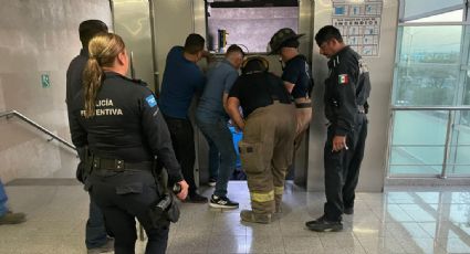 Quedan atrapados dos adultos mayores en elevador de una clínica del IMSS en Baja California Sur