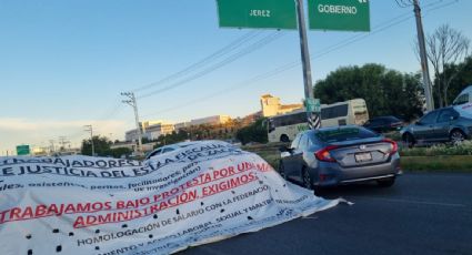 Gobierno de Zacatecas denuncia a trabajadores de la fiscalía estatal por protestas para exigir aumento salarial