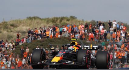 Checo Pérez se rezaga en la segunda práctica libre del GP de Países Bajos y termina séptimo