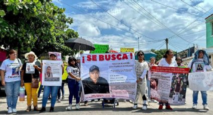 Familiares de desaparecidos marchan en Chiapas para exigir justicia