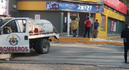 Jornada violenta en Apatzingán y Uruapan: grupos armados incendian comercios y vehículos