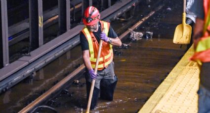 Tubería con más de 120 años se rompe bajo Times Square e inunda el centro y metro de NY