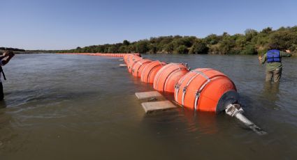 Abbott niega que boyas colocadas en el río Bravo provocaran la muerte de dos migrantes