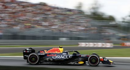 Checo Pérez inicia con buen ritmo y es tercero en la primera práctica libre del Gran Premio de Italia