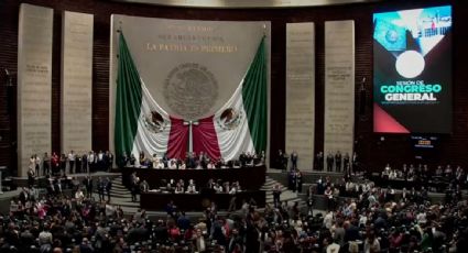 Congreso recibe el quinto informe de gobierno entre choque de porras a favor de AMLO y de Xóchitl Gálvez