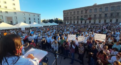 Organizaciones civiles en Chihuahua se manifestaron contra los nuevos libros de la SEP