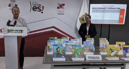 Coahuila presenta los materiales didácticos que se usarán en lugar de los nuevos libros de la SEP