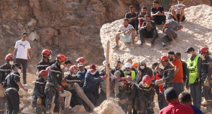 Aceleran labores de rescate en Marruecos por pronóstico de lluvias