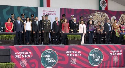 Tras el desfile del 16 de septiembre, AMLO califica de fundamental la contribución de las Fuerzas Armadas durante su gobierno