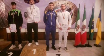 Los mexicanos Diego Cervantes y Tommaso Archilei conquistan oro y plata en la Copa Internacional Satélite de Esgrima