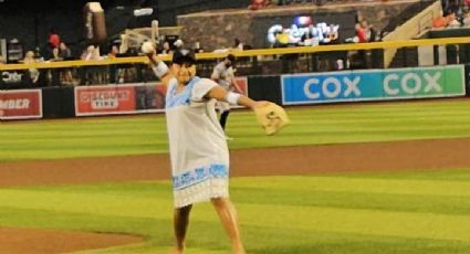 ¡Orgullo mexicano! Las Amazonas de Yaxunah lanzan la primera bola en el Diamondbacks-Giants de Grandes Ligas