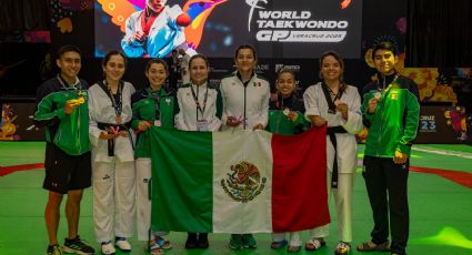 De la mano de María Espinoza, México logra récord de medallas en Grand Prix de Parataekwondo