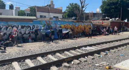 Más de cuatro mil migrantes varados en Irapuato abordan tren con destino a Monterrey