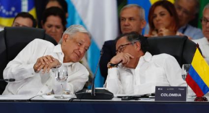 "Tenemos la obligación moral de ayudar a EU en su crisis por el fentanilo", dice AMLO desde cumbre antidrogas en Colombia