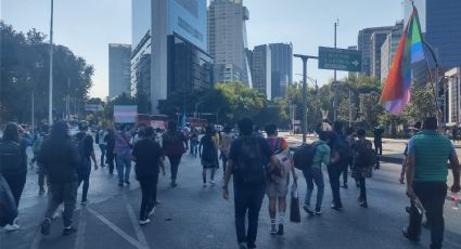 Activistas realizaron bloqueos en la CDMX en protesta por los asesinatos de mujeres trans