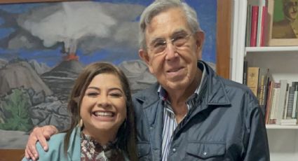 Clara Brugada se reúne con Cuauhtémoc Cárdenas: "Nos une una historia de lucha por México"