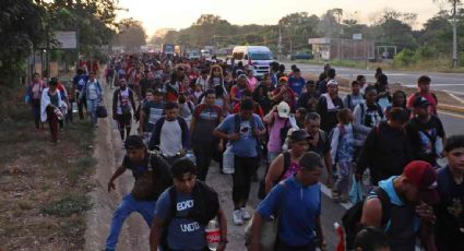 “Migrar no es un crimen”: primera caravana del año sale de Chiapas rumbo a EU