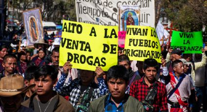 "Estamos desmoralizados": indígenas de Chiapas exigen a López Obrador un alto a la violencia por el narcotráfico
