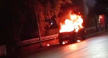 Guardia Nacional y militares se movilizan al municipio tabasqueño de Teapa tras la quema de tres vehículos
