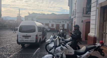 Continúa suspendido el transporte público en Taxco pese al despliegue de seguridad; escuelas reanudan clases de manera virtual
