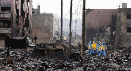 Suman 126 personas fallecidas por el terremoto de 7.6 en Japón; hay más de 200 desaparecidos