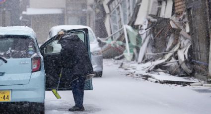 Nevadas en Japón obstaculizan labores de rescate y entrega de ayuda a comunidades aisladas tras sismo; suman al menos 161 muertos?