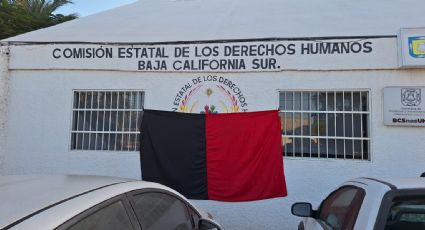 Trabajadores de la Comisión de Derechos Humanos de BCS se van a paro; exigen la salida de Charlene Ramos de la presidencia