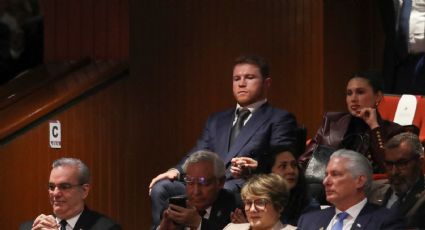 ‘Canelo’ Álvarez asiste a la toma de protesta de Claudia Sheinbaum: “Es histórico para México, una mujer presidenta”